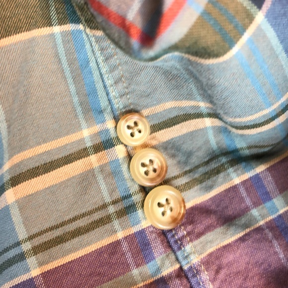 Ralph Lauren Classic Fit Plaid Button Down - Picture 6 of 7